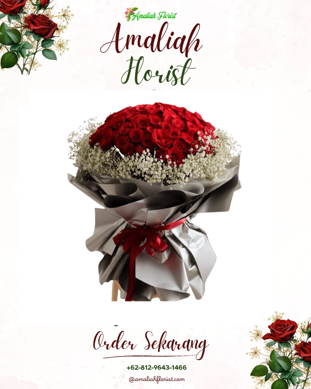Buket Bunga Serang Baru